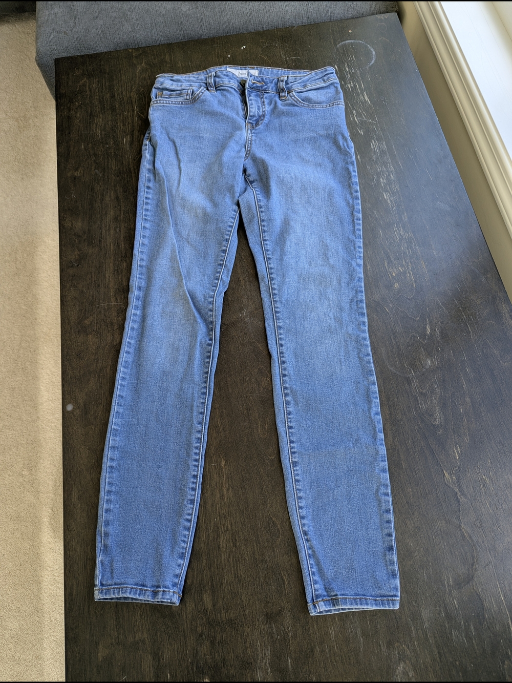 Vans-Women’s Slim Fit Light Blue Jeans